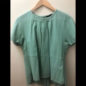 Leather Top worn once